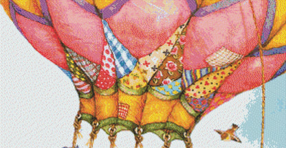 Spreading Joy cross stitch pattern by Lisi Martin/AB Pictura, Karlstad, Sweden