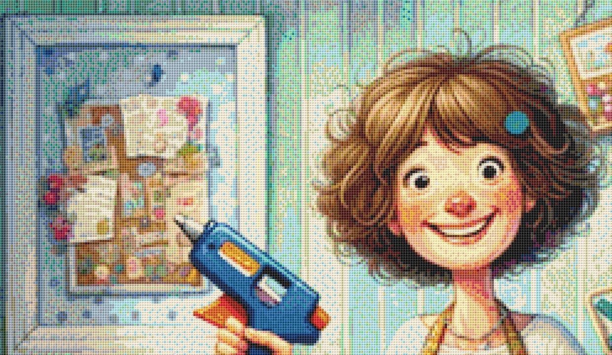 Behind Every Crafter cross stitch pattern by CraftyBeachOnYouTube