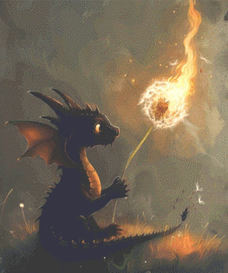 A Wish Unexpected cross stitch pattern by Serr.Kai A Quill & Ink