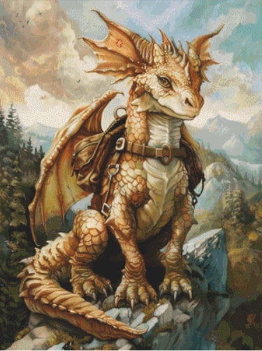 Ready for an Adventure cross stitch pattern by Serr.Kai A Quill & Ink