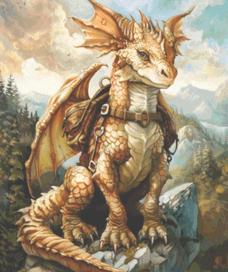 Ready for an Adventure cross stitch pattern by Serr.Kai A Quill & Ink