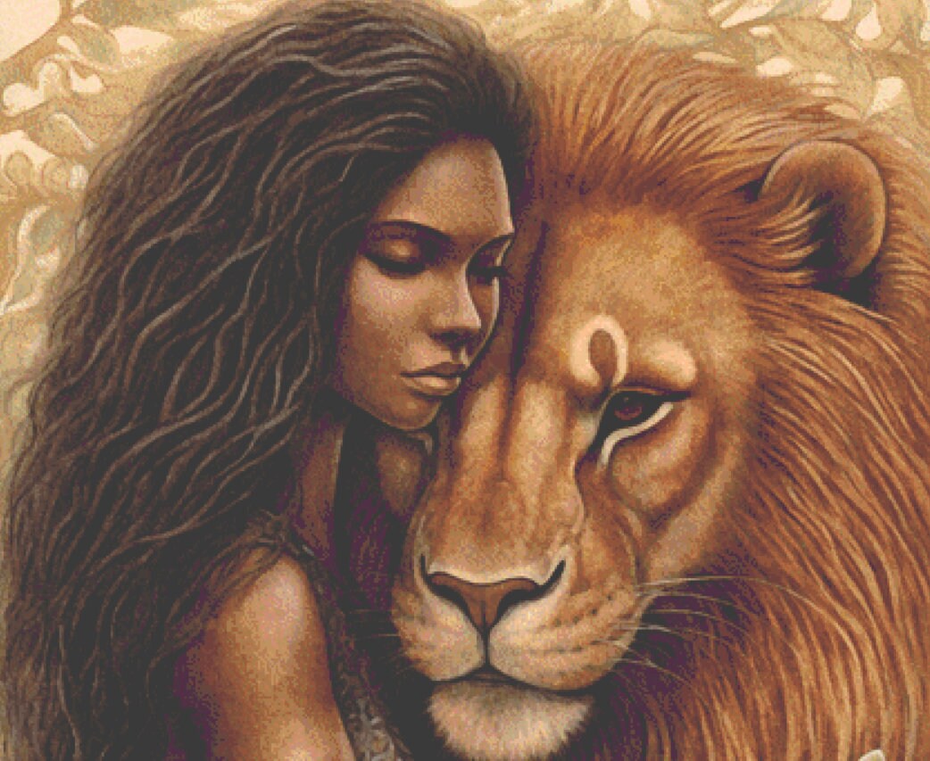 Animal Lovers 7 (Max Colors/Size) cross stitch pattern by DutchLadyMysticArt