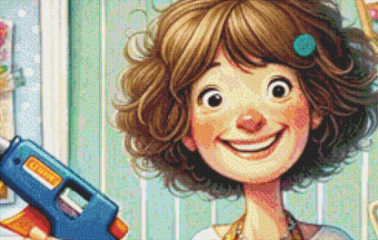 Behind Every Crafter (Max Colors/Size) cross stitch pattern by CraftyBeachOnYouTube