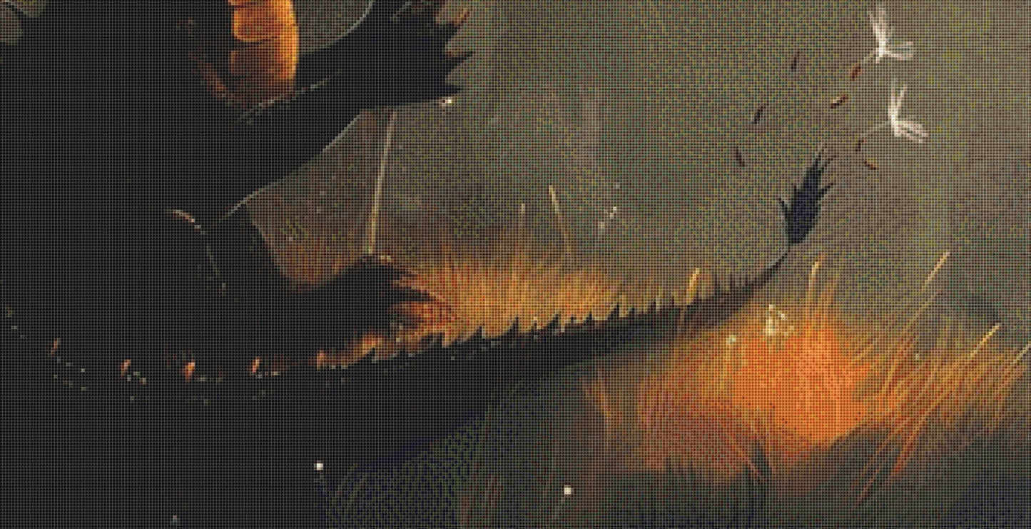 A Wish Unexpected (Max Colors/Size) cross stitch pattern by Serr.Kai A Quill & Ink