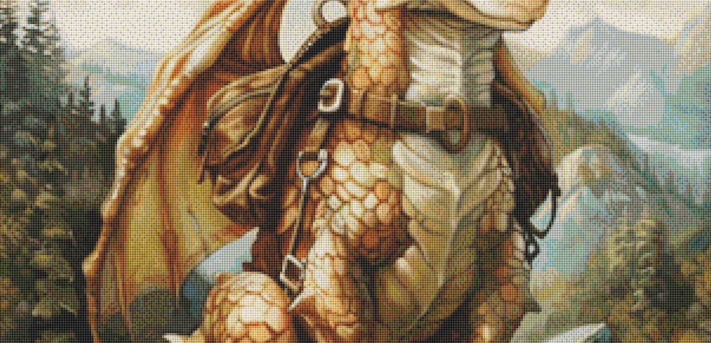 Ready for an Adventure cross stitch pattern by Serr.Kai A Quill & Ink