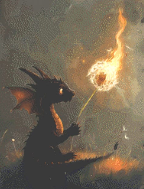 A Wish Unexpected (Small) cross stitch pattern by Serr.Kai A Quill & Ink