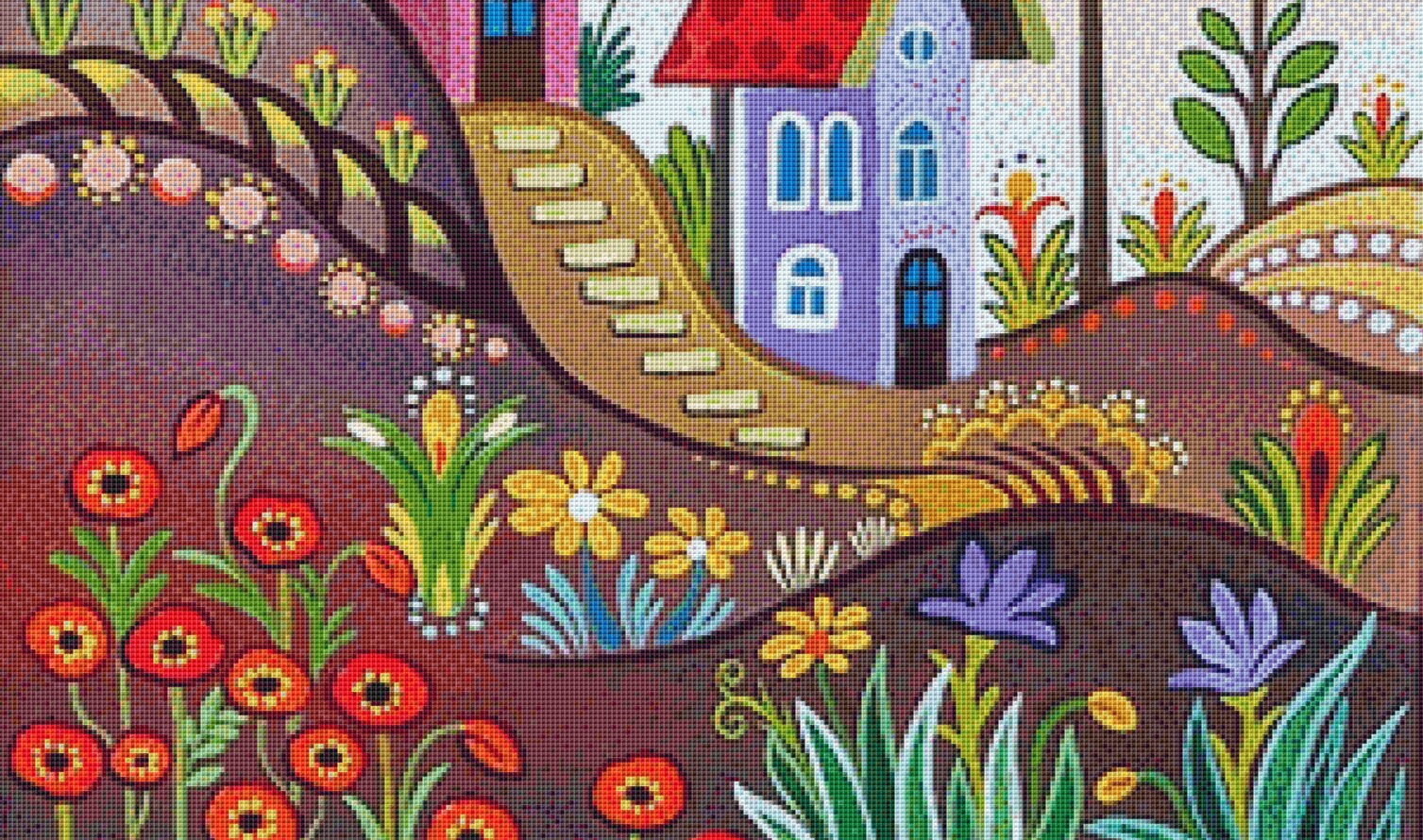 Laszlo Koday No 15 (Max Colors) cross stitch pattern by Laszlo Koday