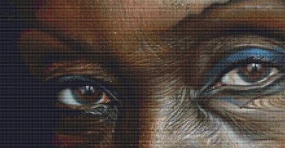 Wise Eyes cross stitch pattern by The Art Revivalist