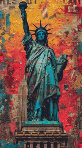 Freedom cross stitch pattern by Eder Jose Rosa