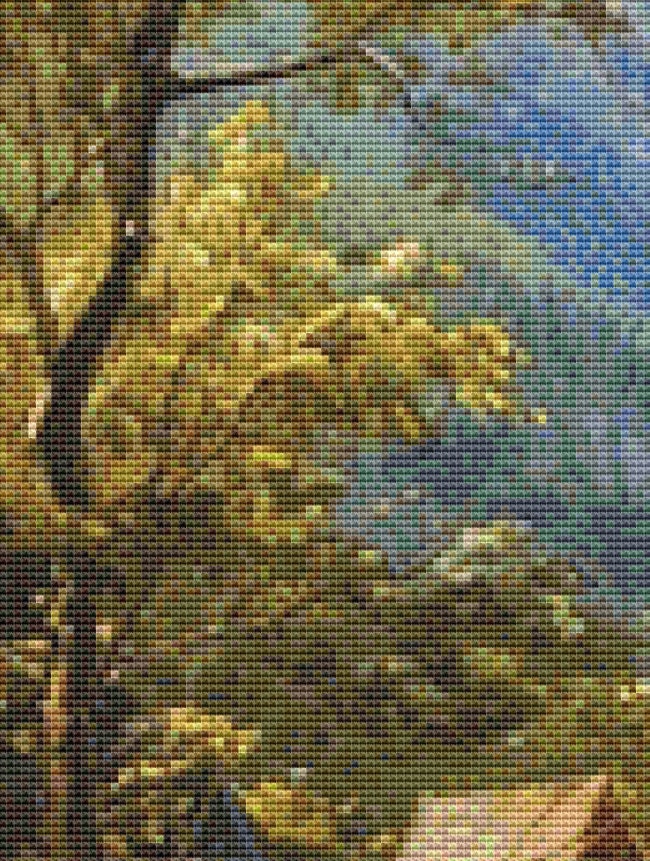 Romania's Enigma cross stitch pattern by The Art Revivalist