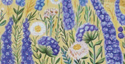 Wheat Fields Forever cross stitch pattern by The Art Revivalist