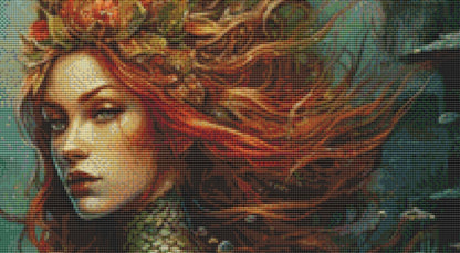 Mermaid Temptress cross stitch pattern by MagicalCraftery