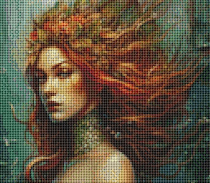 Mermaid Temptress (Small) cross stitch pattern by MagicalCraftery