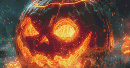 Its Halloween Night (Max Size) cross stitch pattern by Eder Jose Rosa