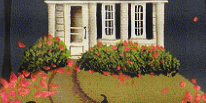Peace Be to This House (Max Color) cross stitch pattern by Catherine Holman/Ansada Art Licensing Group, LLC