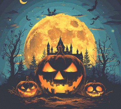 Trick, Treat, or Scare cross stitch pattern by Eder Jose Rosa