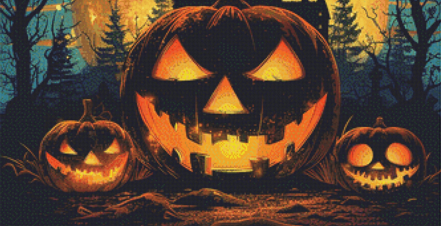 Trick, Treat, or Scare cross stitch pattern by Eder Jose Rosa