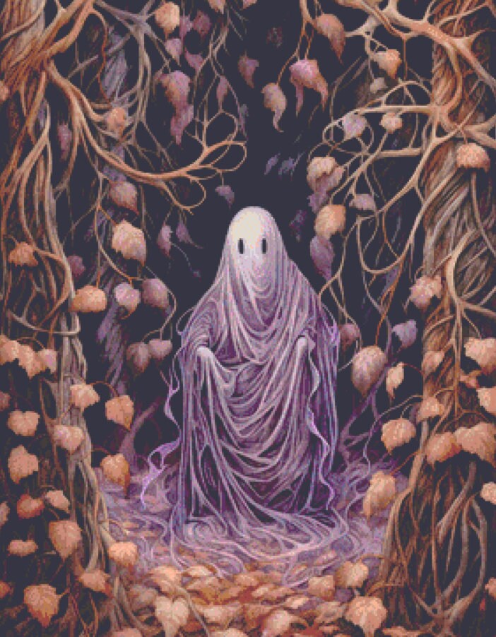 Halloween Vines 8 cross stitch pattern by DutchLadyMysticArt