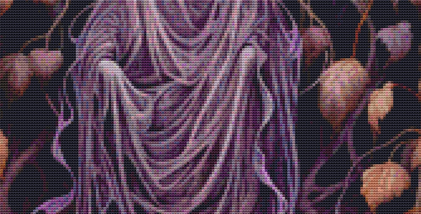 Halloween Vines 8 cross stitch pattern by DutchLadyMysticArt