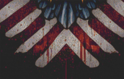 One Dream American Eagle (Max Size/Color) cross stitch pattern by Eder Jose Rosa