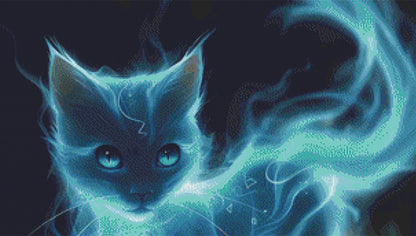 Wisp of the Wilds cross stitch pattern by Serr.Kai A Quill & Ink