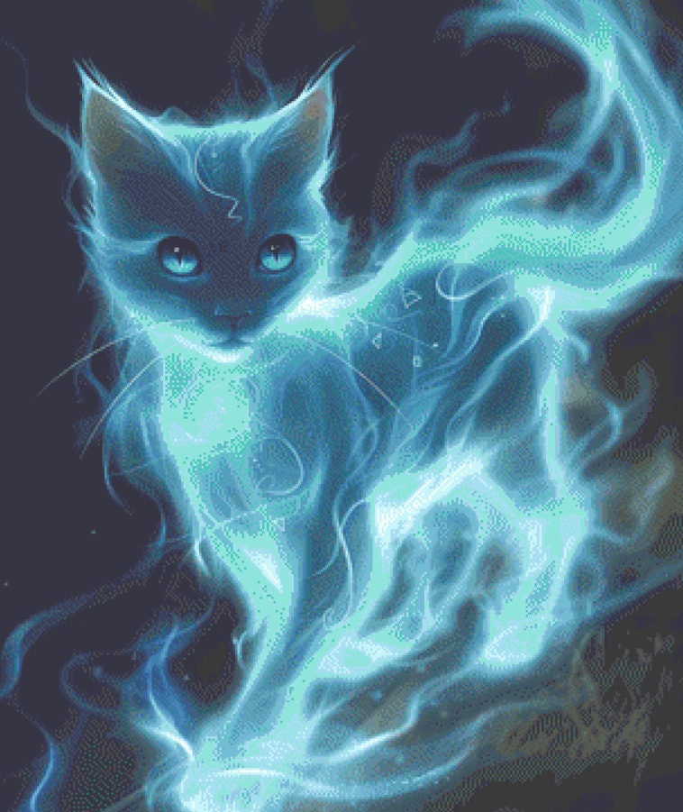 Wisp of the Wilds cross stitch pattern by Serr.Kai A Quill & Ink