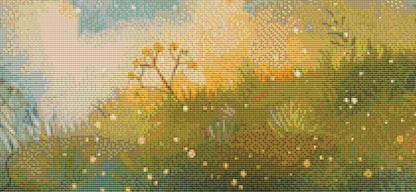 Fox Watercolor cross stitch pattern by PassyArt