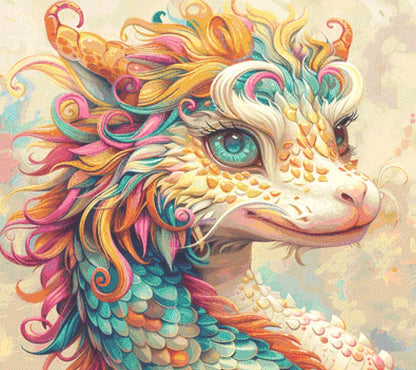 Dragon cross stitch pattern by PassyArt