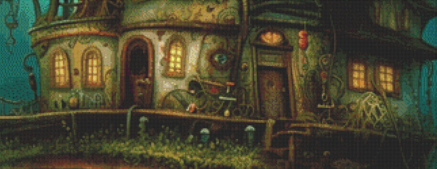 Underwater Home Sweet Home (Max Size/Color) cross stitch pattern by LikeInkDrops