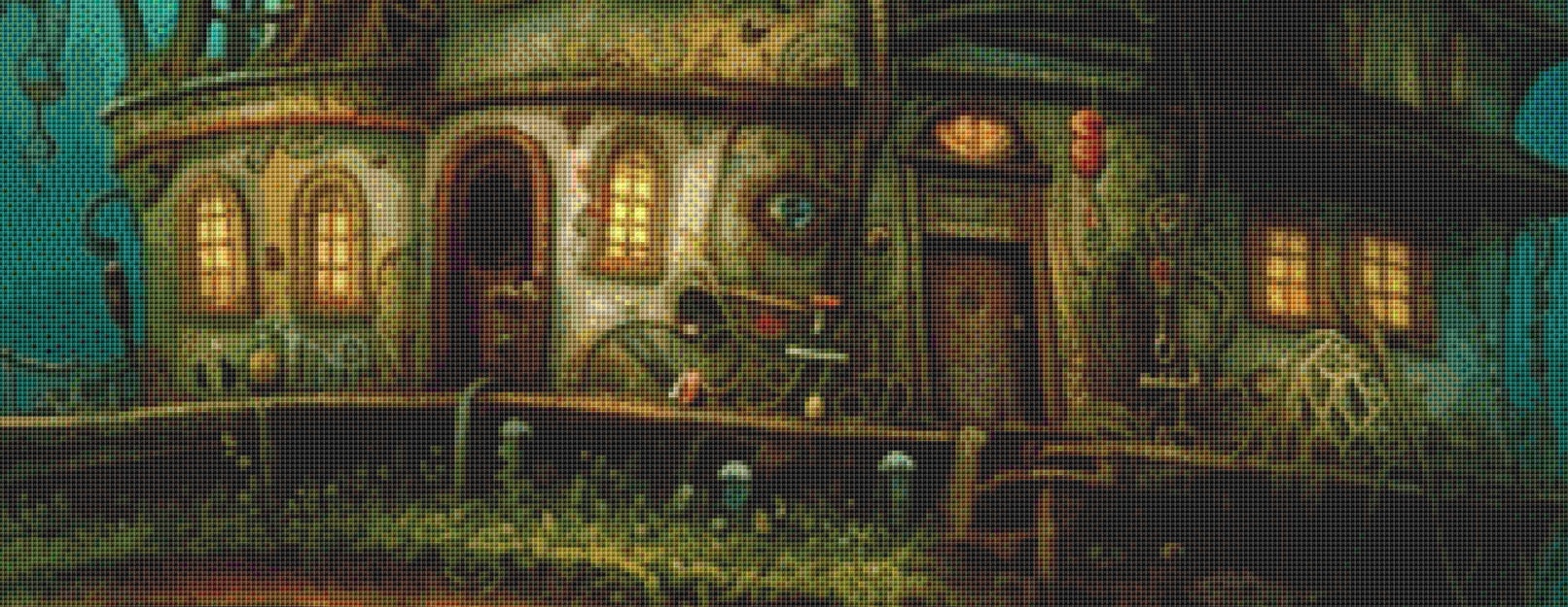 Underwater Home Sweet Home (Max Size/Color) cross stitch pattern by LikeInkDrops