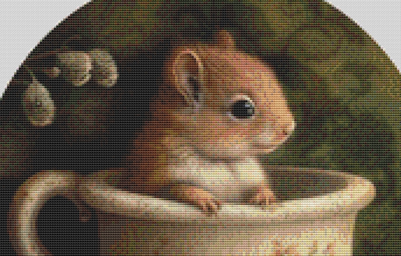 Teacup (Round) cross stitch pattern by Tammy L. Gross