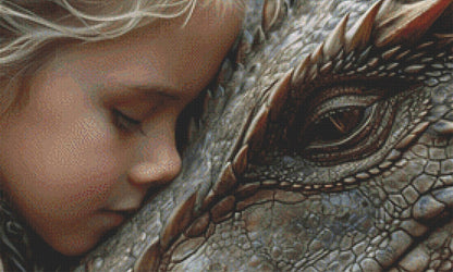 The Protector cross stitch pattern by Serr.Kai A Quill & Ink