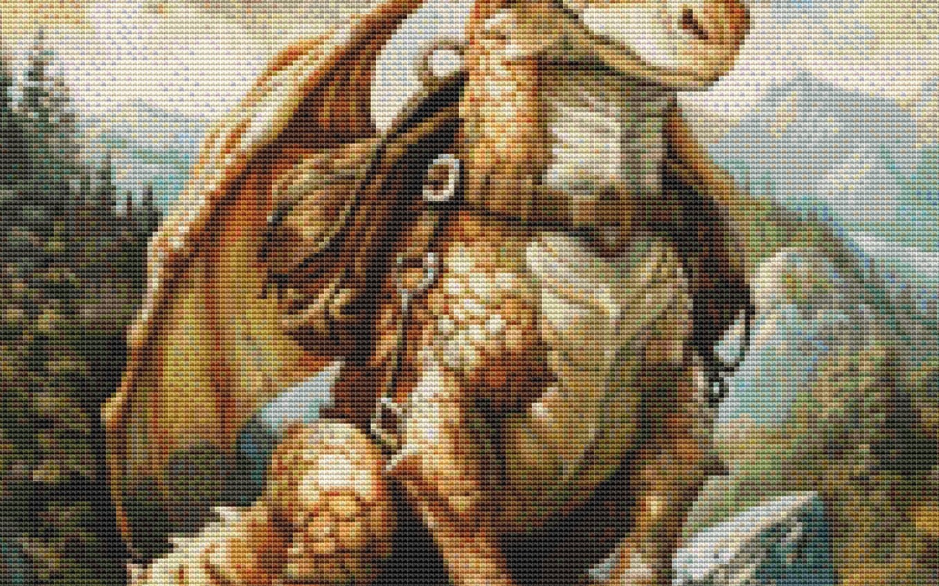 Ready for an Adventure (Small) cross stitch pattern by Serr.Kai A Quill & Ink