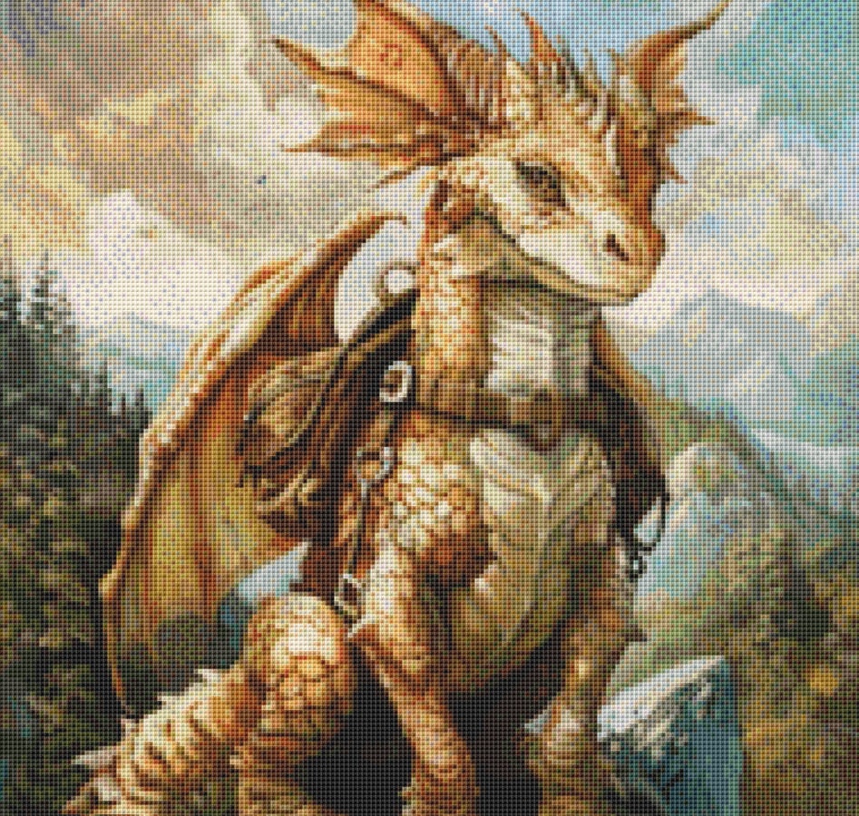 Ready for an Adventure (Small) cross stitch pattern by Serr.Kai A Quill & Ink