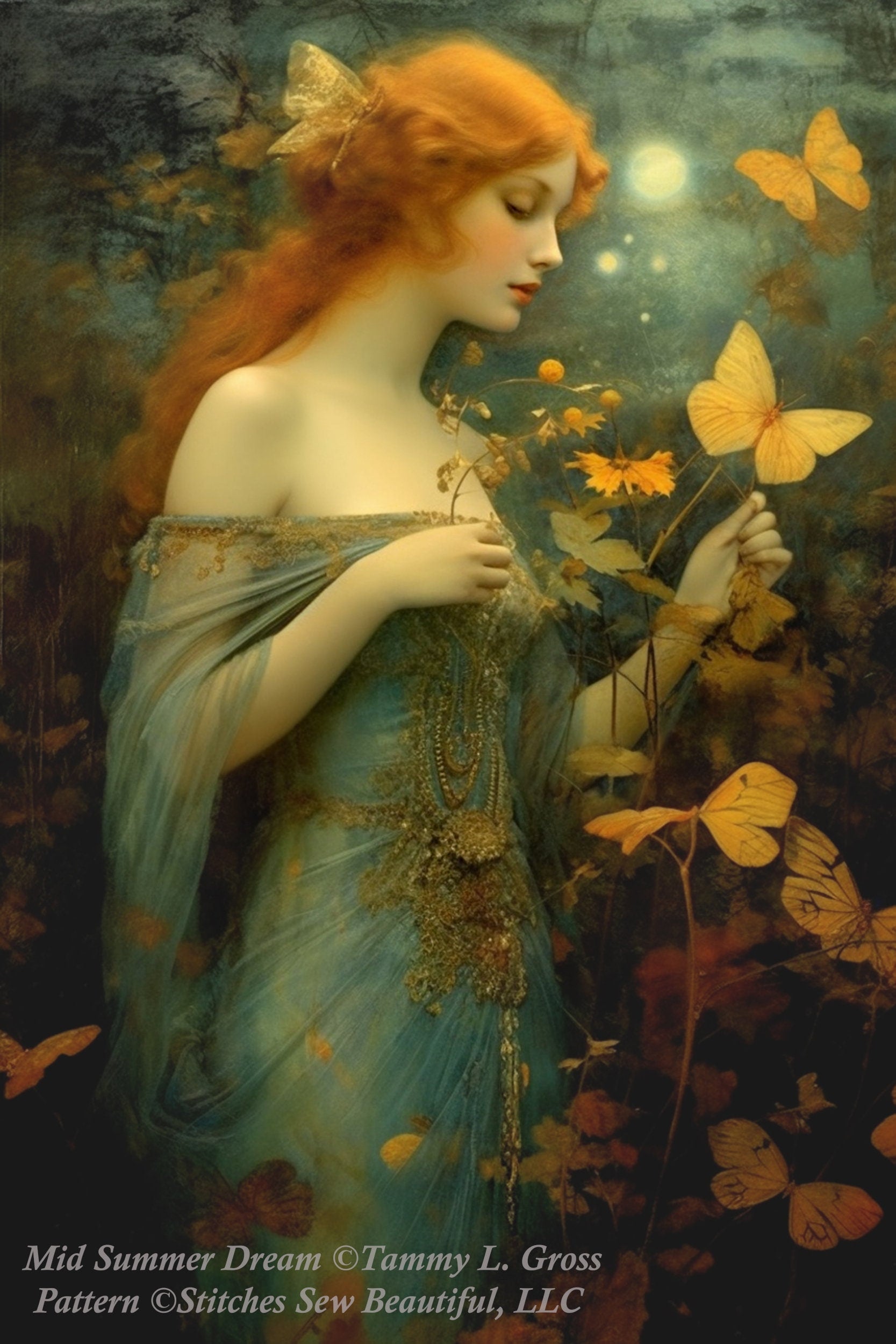 Mid Summer Dream cross stitch pattern by Tammy L. Gross