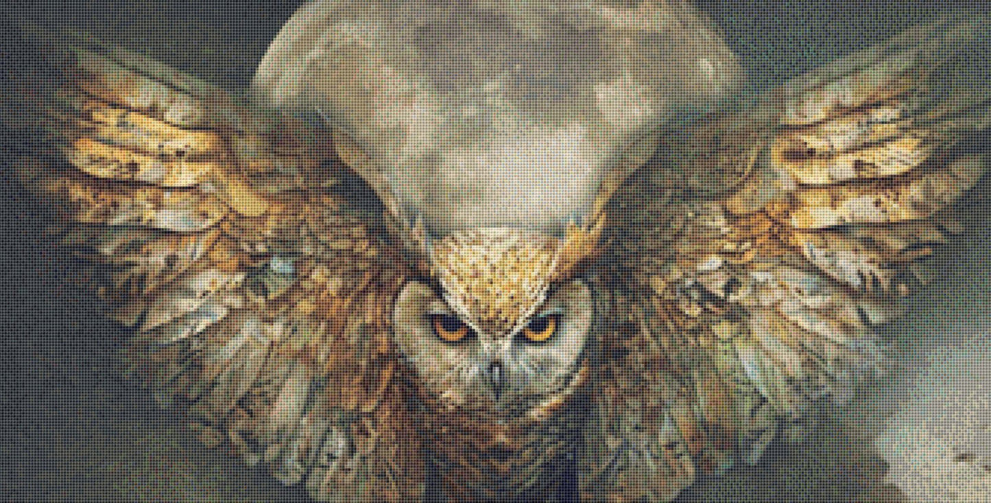 Fly by Night cross stitch pattern by Tammy L. Gross