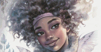 Winter Fairy 3 (Max Size) cross stitch pattern by LianaScrap