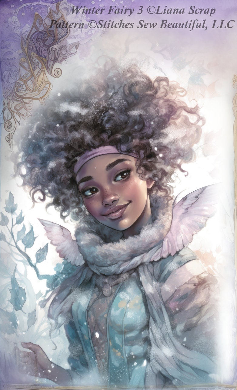 Winter Fairy 3 (Small) cross stitch pattern by LianaScrap