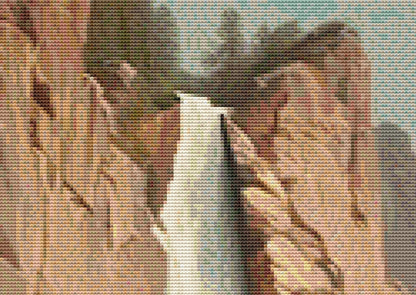 Peaceful Waterfall cross stitch pattern by PeacefulArtColors