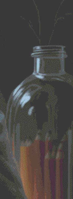 Comfy Bear with Coffe and Book (Max Size) cross stitch pattern by Serr.Kai A Quill & Ink