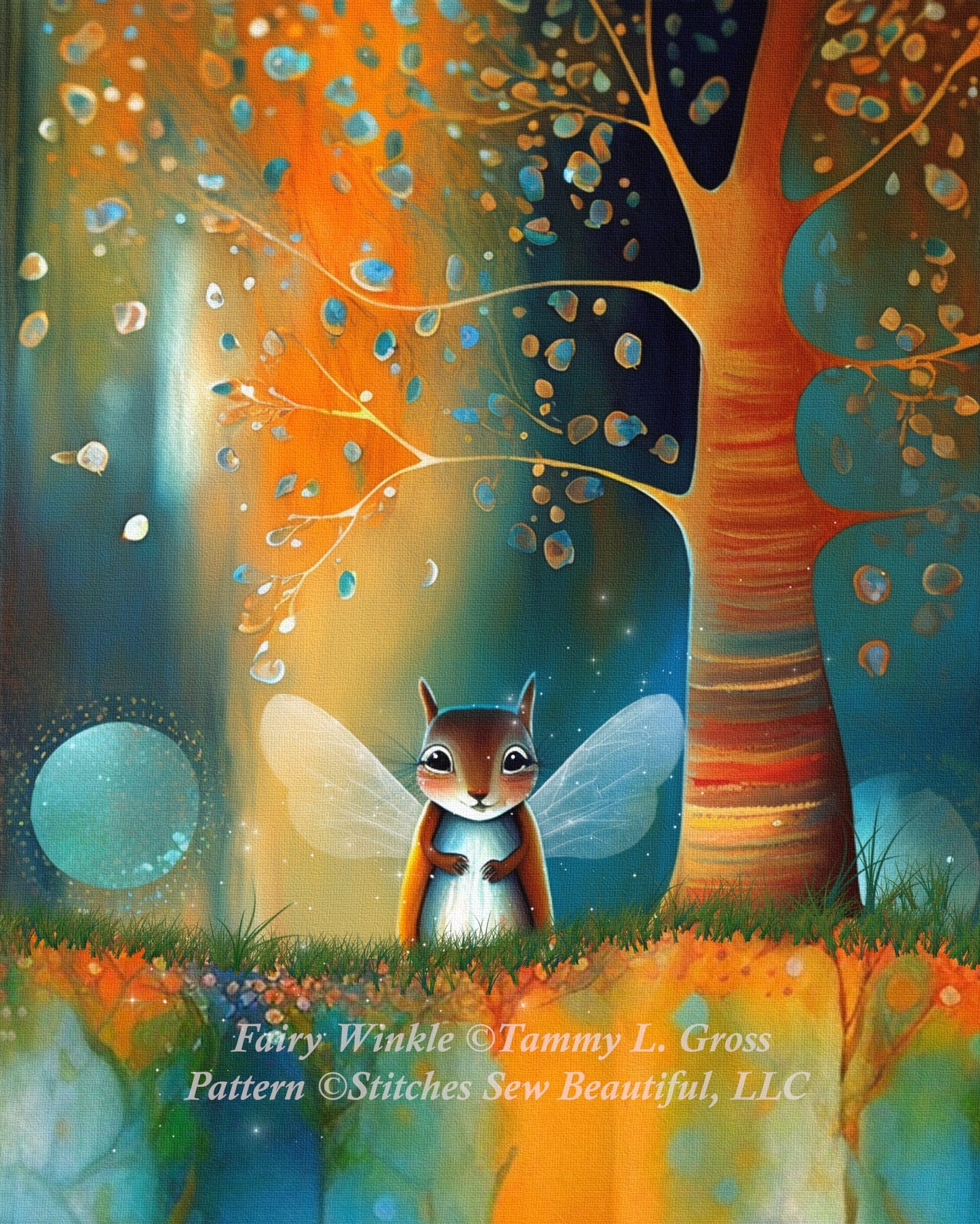 Fairy Winkle cross stitch pattern by Tammy L. Gross