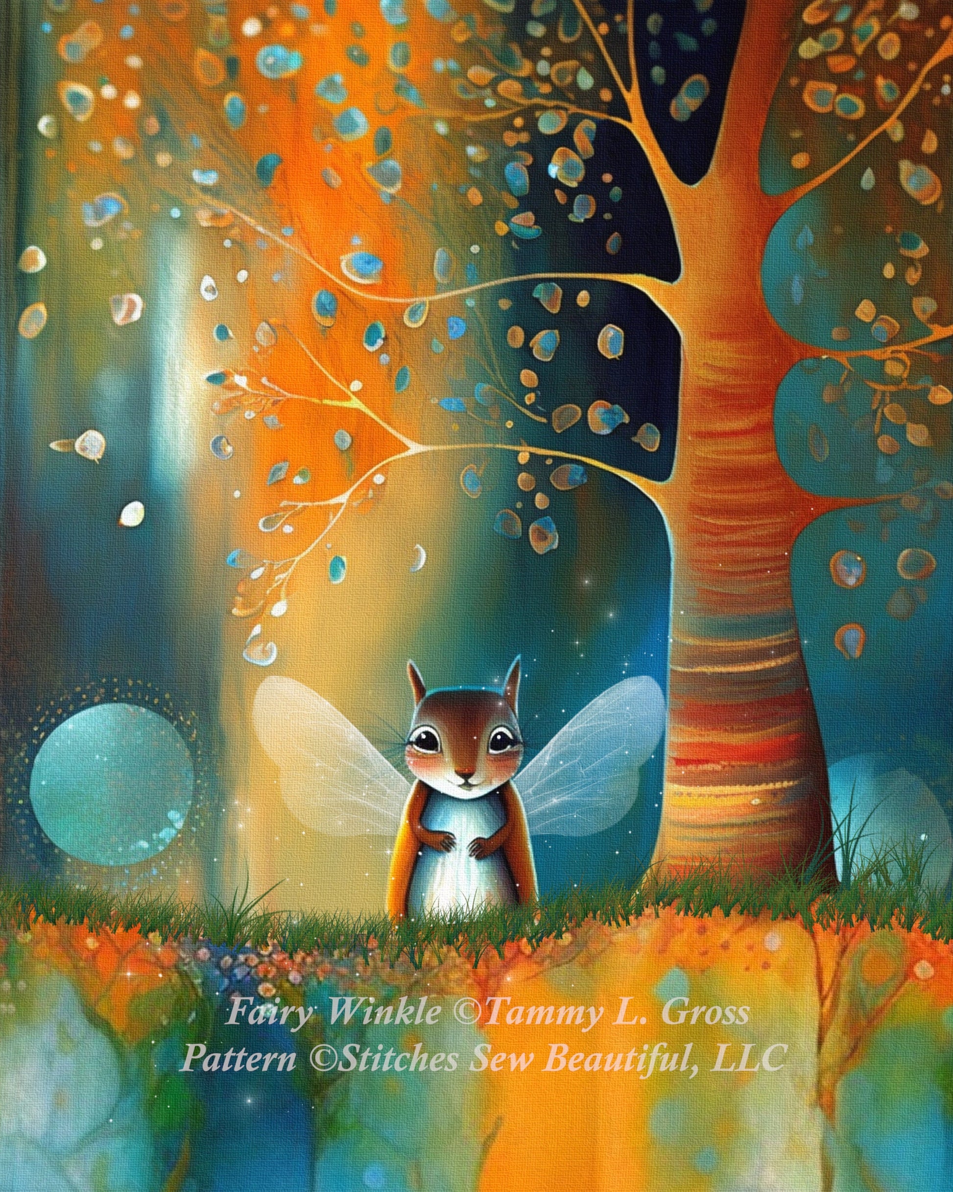 Fairy Winkle cross stitch pattern by Tammy L. Gross