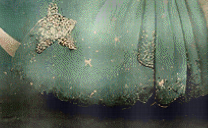 Girl Cat Moon cross stitch pattern by Tammy L. Gross