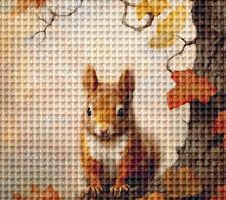 Autumn Tree (Small) cross stitch pattern by Tammy L. Gross
