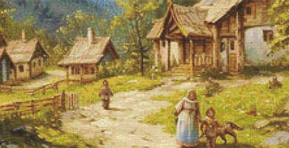 Romania's Enigma cross stitch pattern by The Art Revivalist