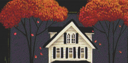 Peace be To This House (Small) cross stitch pattern by Catherine Holman/Ansada Art Licensing Group, LLC