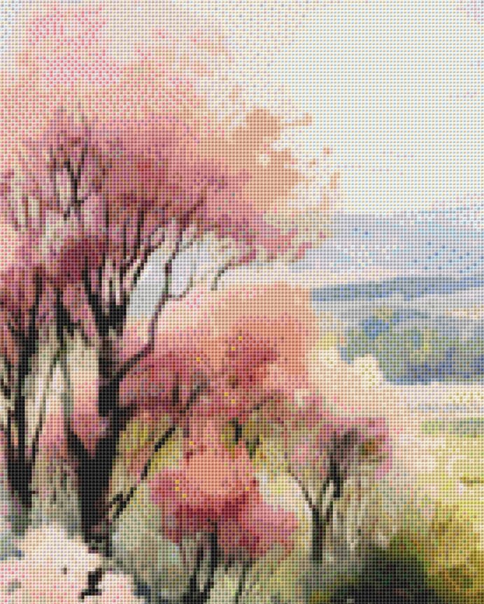 Blissful Solitude cross stitch pattern by Liededrom