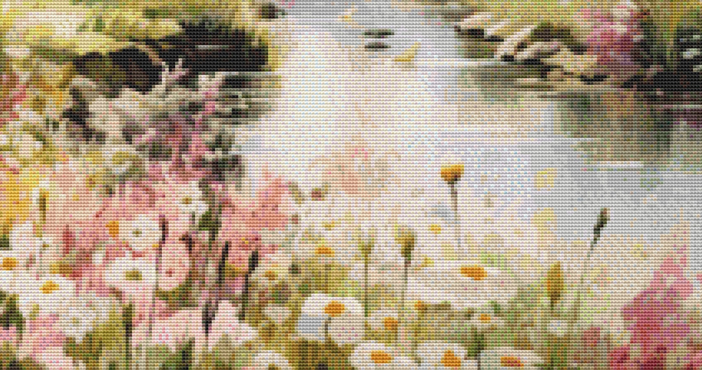 Blissful Solitude cross stitch pattern by Liededrom