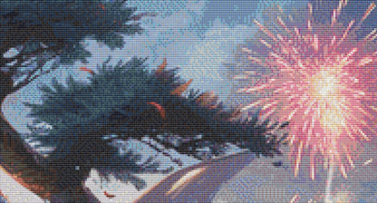 Year of The Dragon counted cross stitch pattern by Serr.Kai A Quill & Ink