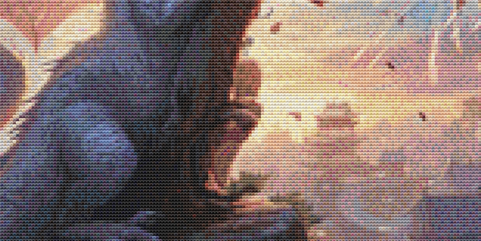 Year of The Dragon (Small) counted cross stitch pattern by Serr.Kai A Quill & Ink